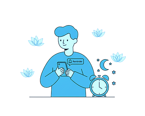 أدوات التذكير وحاسبة النوم